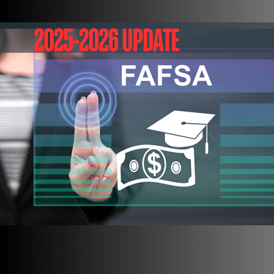 Woman tapping touchscreen for 2025-2026 Update FAFSA